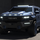 The Rezvani Vengeance, in all its lit up glory.